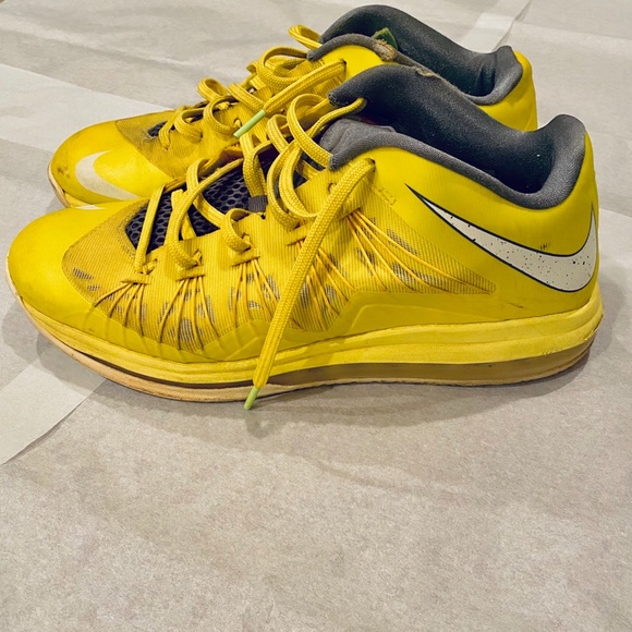 lebron 10 low yellow